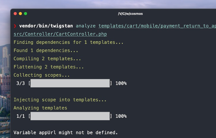 TwigStan static analysis demo